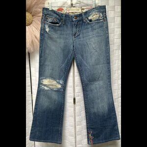 Joe's Vintage Series 1971 100% Cotton Medium Wash Boot Leg Jeans Pants W 28